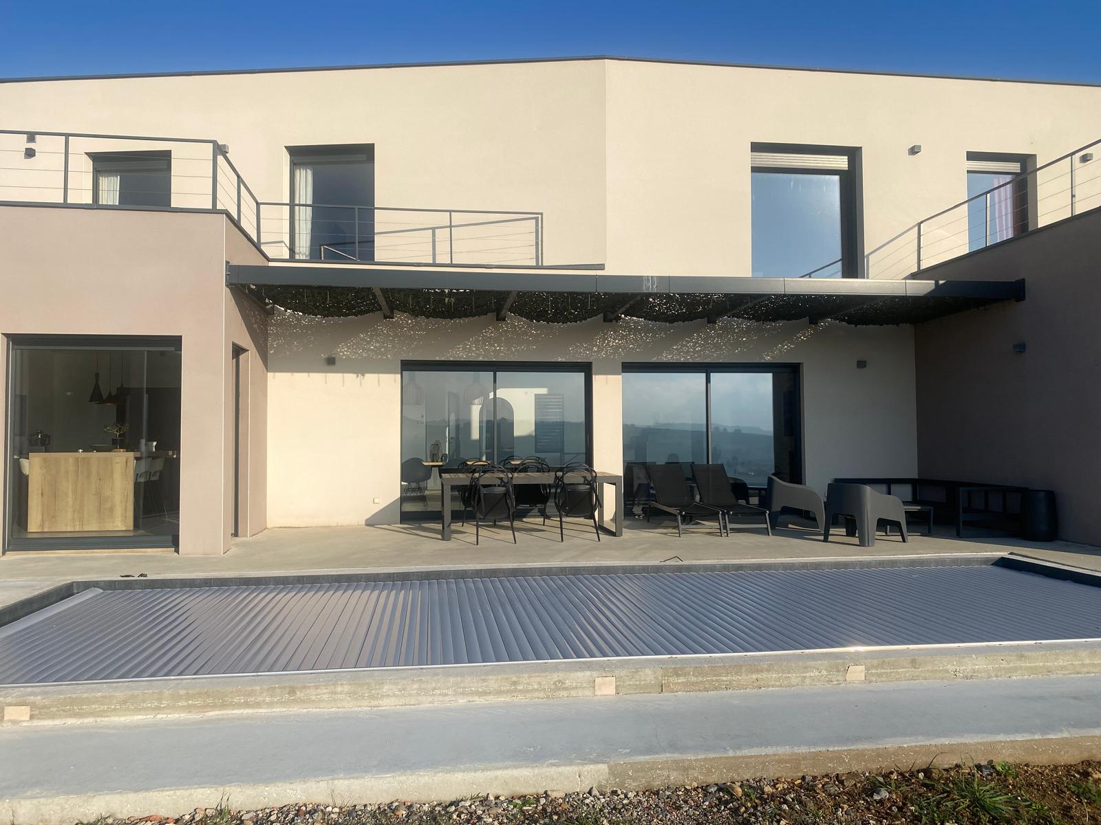 Pergola métallique design